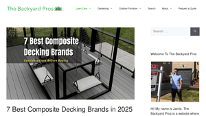 7 Best Composite Decking Brands in 2025 - The Backyard Pros - deck supplier