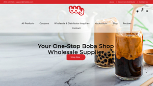 BBLY - One Stop Boba Shop Wholesale Supplier - bubble tea supplier usa