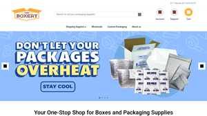 Cardboard Shipping Boxes and Packaging Supplies Online | The Boxery - packaging supplies find best supplier