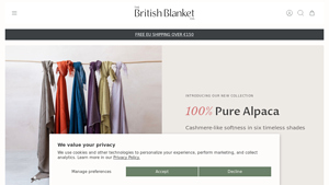 British-Made Wool Blankets | The British Blanket Company - blanket supplier