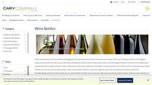Wine Bottles for Sale | Bulk & Wholesale Pricing - The Cary Company - bottle supplier wine