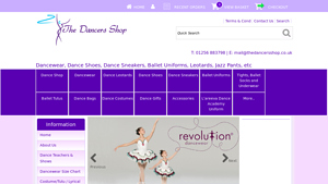 The Dancers Shop UK | Online Dance Shop - dancewear suppliers