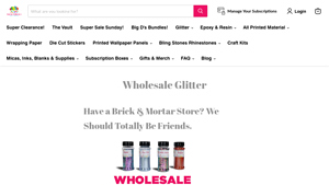 Wholesale Glitter — The Glitter Guy - bulk glitter supplier