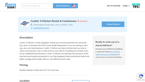 Cookin' Z Kitchen Rental & Commissary - The Kitchen Door - kitchen supplier new lenox illinois