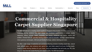 Carpet Supplier in Singapore | The Mill International - carpet supplier