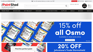 Paint, Painting Supplies & Decorating Tools | The Paint Shed - paint supplier