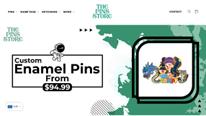 The Pins Store - Elevate Your Brand with Custom Pins - enamel pin supplier