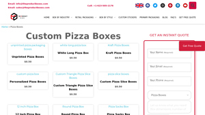 Custom Pizza Boxes | Pizza Boxes Wholesale in USA | Order Now! - pizza box supplier