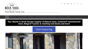 Natural Stone and Supplies | The Rock Yard Inc. - landscape stone supplier
