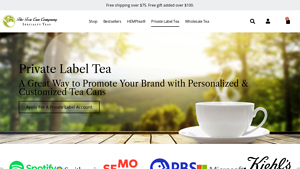 Private Label Tea & Custom Packaging | The Tea Can Company - tea supplier