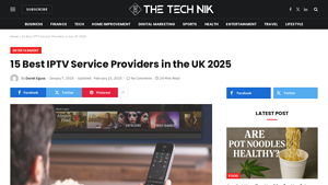 15 Best IPTV Service Providers in the UK 2025 - iptv supplier