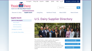 U.S. Dairy Supplier Directory - ThinkUSAdairy - dairy supplier
