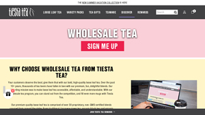Buy Wholesale Bulk Loose Leaf Tea | Tiesta Tea - tea supplier