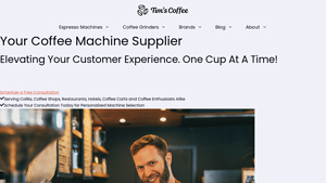 Tim's Coffee - Your Coffee Machine Supplier - coffee machine supplier