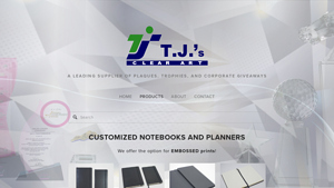 Notebooks and Planners, Desktop Calendar — TJ's Clear Art - customized planner supplier