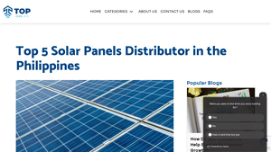 Top 5 Solar Panels Distributor in the Philippines - solar panel supplier