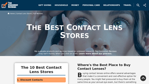 The 10 Best Contact Lens Stores for 2025 | Free Buyers Guide - contact lens supplier