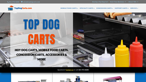 Hot Dog Carts, Mobile Food Carts, Concession Carts & Accessories | Top ... - food cart supplier