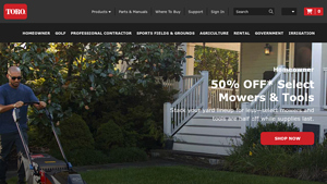 Lawn Mowers, Golf Equipment, Landscape Equipment, Irrigation | Toro - landscaping supplier