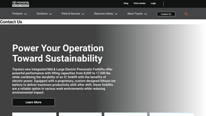 Warehouse Material Handling & Industrial Lift Equipment | Toyota Forklifts - material handling supplier