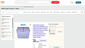 Voltas Deep Freezer Dealers & Suppliers In Vasai, Maharashtra - TradeIndia - freezer supplier medan city indonesia freezer supplier