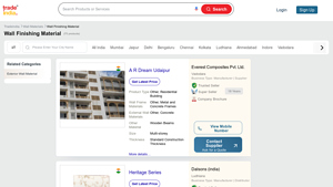 Finishing Materials Supplier - Manufacturers & Dealers - TradeIndia - finishing materials supplier
