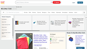 Microfiber Cloth Manufacturers - India's Leading Suppliers - TradeIndia - microfiber cloth supplier