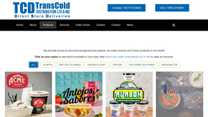 Products - Ice Cream & Novelties - TransCold Distribution - wholesale ice cream suppliers