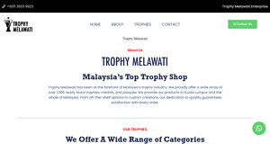 Trophy Melawati | Trophy Supplier KL | Kedai Piala Trofi | 奖杯店 - trophy supplier