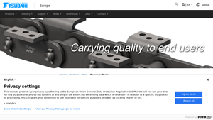 Tsubaki: Conveyor Chain - conveyor chain suppliers winnipeg