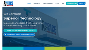 Home - Twice the Ice - ice supplier