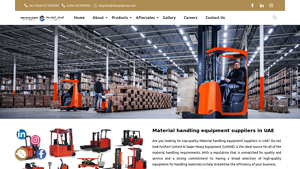 Material Handling Equipment Suppliers In UAE - United Al Saqer - material handling supplier