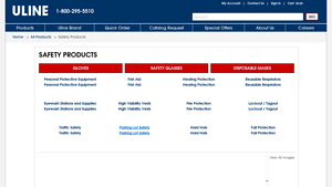 Safety Products, Safety Supplies & Equipment in Stock - ULINE - safety supplier