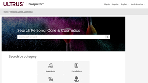 Personal Care & Cosmetic Ingredient Suppliers | Prospector - cosmetic ingredients supplier