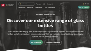 United Bottles & Packaging: leading glass bottle provider - bottle supplier wine