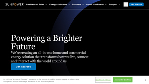 SunPower - Powering a Brighter Future | SunPower - solar panel supplier