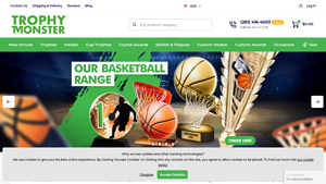 Modern Sports Trophies and Awards | Trophy Monster ⭐ USA - trophy supplier