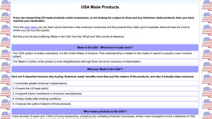 USA Made Products | American Manufacturer and Brands List - made in usa suppliers