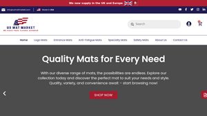 Wholesale Door Mats, Floor Mats & Warehouse Mats - US Mat Market - vinyl mat retro wholesale suppliers