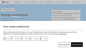 Compare Energy: Gas & Electricity Comparison - Uswitch - electricity supplier