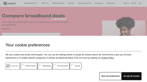 Broadband Deals: Compare in June 2025 - Uswitch - internet supplier in my area