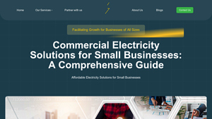 Affordable Commercial Electricity Solutions for Small Businesess - cheapest business electricity supplier