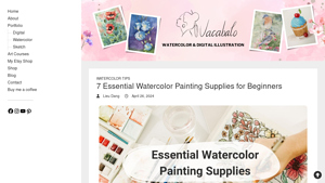 7 Essential Watercolor Painting Supplies for Beginners - watercolour paint suppliers