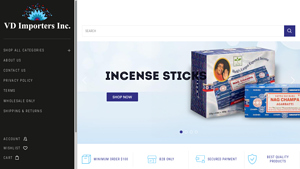 VD Importers: Wholesale Spiritual Products Importer & Distributor - spiritual supplier