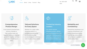 Cleaning Products Supplier | Malaysia Supplier - VGC Chemical - cleaning products supplier
