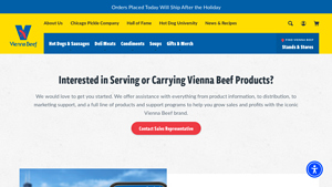 Retail And Foodservice - Vienna Beef - wholesale restaurant meat supplier