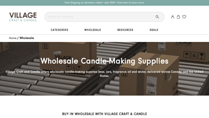 Wholesale Candle-Making Supplies - Village Craft & Candle - candle wholesale supplier
