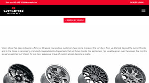 Vision Wheel - custom wheel suppliers