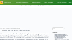 The 10 Best Vitamin Brands to Trust in 2025 - best supplement supplier