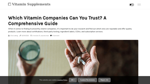 Which Vitamin Companies Can You Trust? A Comprehensive Guide - best vitamin supplier